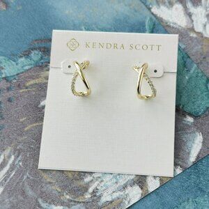 Kendra Scott Gold and Silver Earrings